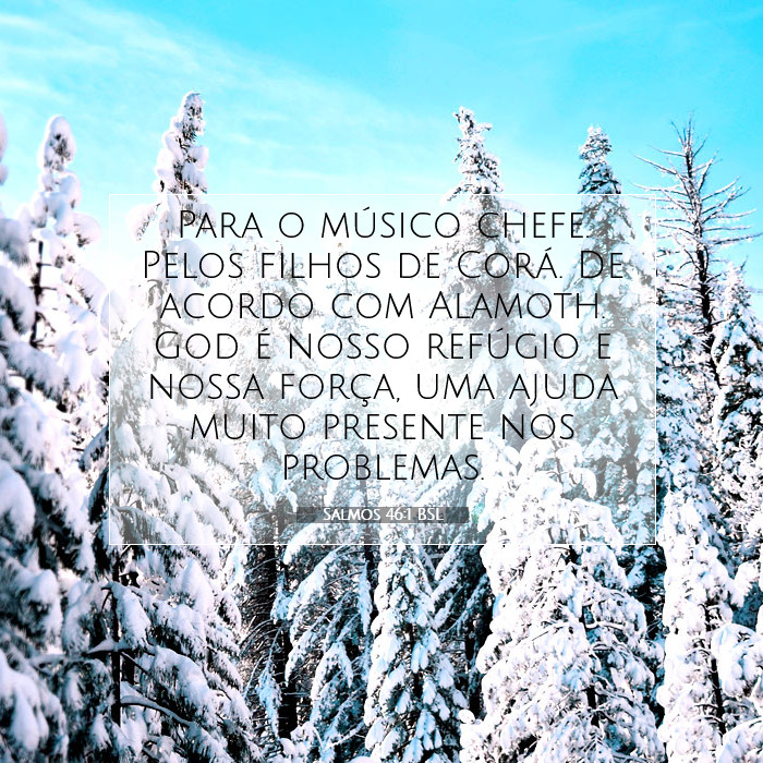 Salmos 46:1 Comentário Bíblico