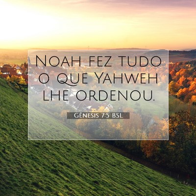 Gênesis 7:5 Versículo Bíblico Explicado