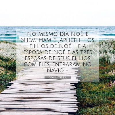 Gênesis 7:13 Versículo Bíblico Explicado