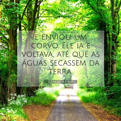 Gênesis 8:7 Versículo Bíblico Explicado