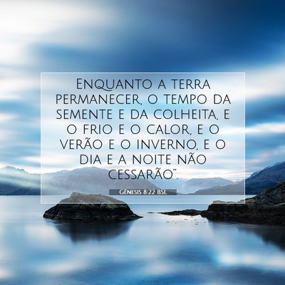 Gênesis 8:22 Versículo Bíblico Explicado