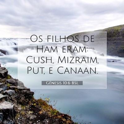 Gênesis 10:6 Versículo Bíblico Explicado