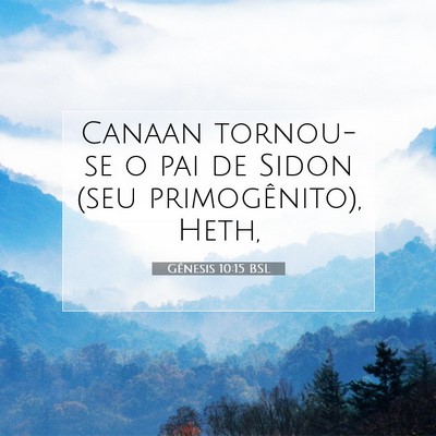 Gênesis 10:15 Versículo Bíblico Explicado