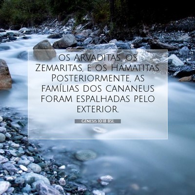 Gênesis 10:18 Versículo Bíblico Explicado