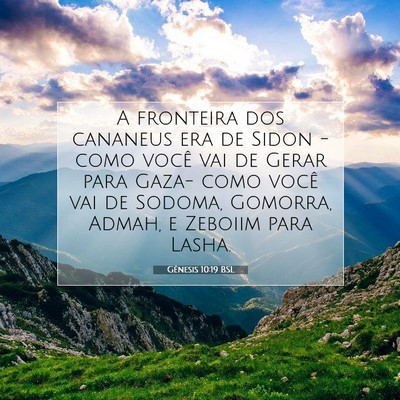 Gênesis 10:19 Versículo Bíblico Explicado