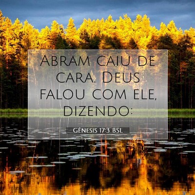 Gênesis 17:3 Versículo Bíblico Explicado