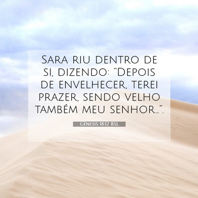 Gênesis 18:12 Versículo Bíblico Explicado