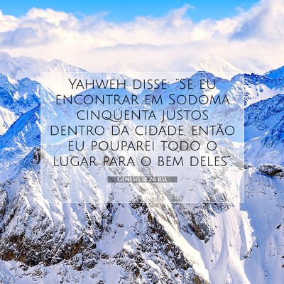 Gênesis 18:26 Versículo Bíblico Explicado