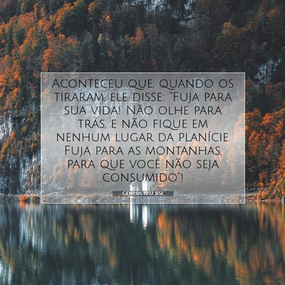 Gênesis 19:17 BSL Imagem do Versículo Bíblico