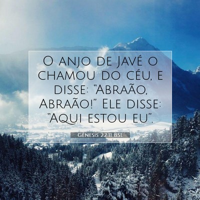 Gênesis 22:11 BSL Imagem do Versículo Bíblico