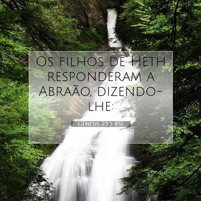 Gênesis 23:5 Versículo Bíblico Explicado