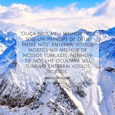 Gênesis 23:6 Versículo Bíblico Explicado