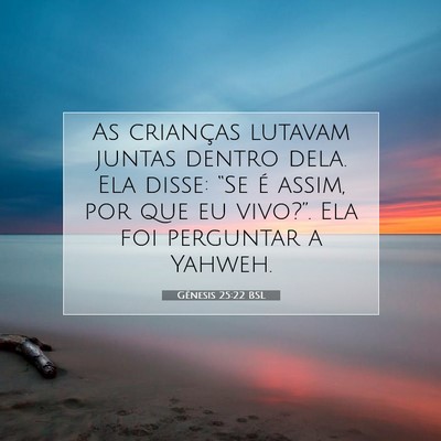 Gênesis 25:22 Versículo Bíblico Explicado