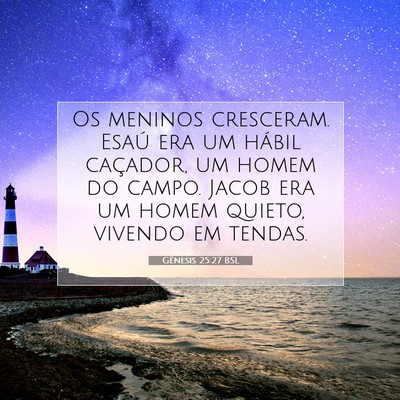 Gênesis 25:27 Versículo Bíblico Explicado