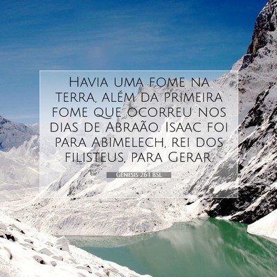 Gênesis 26:1 BSL Imagem do Versículo Bíblico