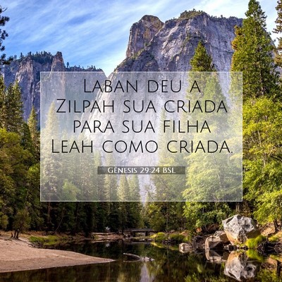 Gênesis 29:24 Versículo Bíblico Explicado