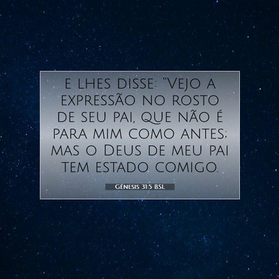 Gênesis 31:5 Versículo Bíblico Explicado