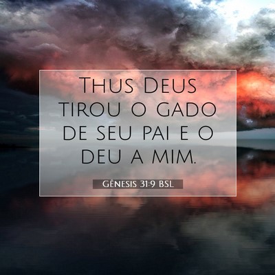 Gênesis 31:9 Versículo Bíblico Explicado