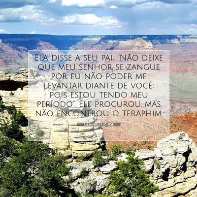Gênesis 31:35 Versículo Bíblico Explicado