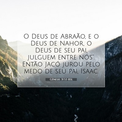 Gênesis 31:53 Versículo Bíblico Explicado