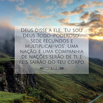Gênesis 35:11 BSL Imagem do Versículo Bíblico