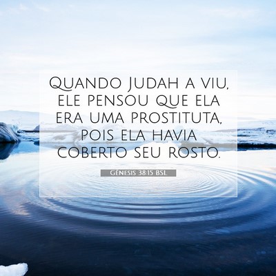 Gênesis 38:15 Versículo Bíblico Explicado