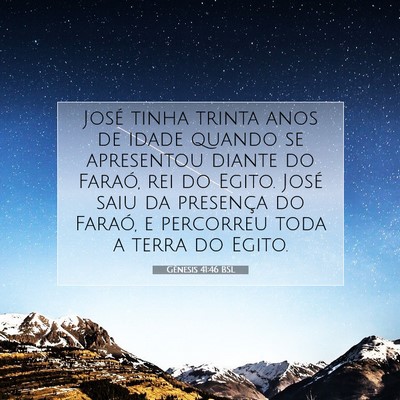 Gênesis 41:46 BSL Imagem do Versículo Bíblico