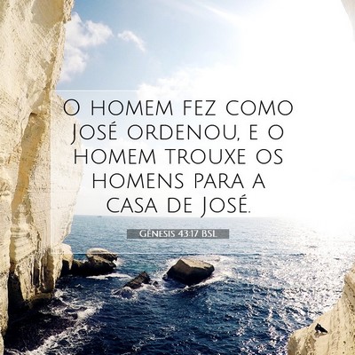 Gênesis 43:17 Versículo Bíblico Explicado