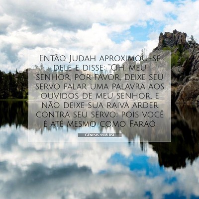 Gênesis 44:18 Versículo Bíblico Explicado