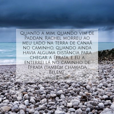 Gênesis 48:7 Versículo Bíblico Explicado