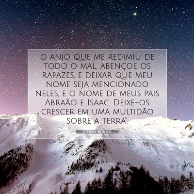Gênesis 48:16 Versículo Bíblico Explicado