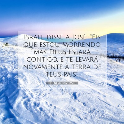 Gênesis 48:21 Versículo Bíblico Explicado
