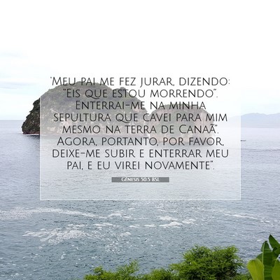 Gênesis 50:5 Versículo Bíblico Explicado
