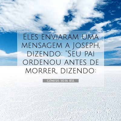 Gênesis 50:16 Versículo Bíblico Explicado