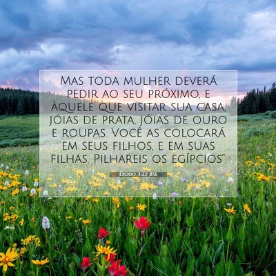Êxodo 3:22 Versículo Bíblico Explicado