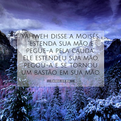 Êxodo 4:4 Versículo Bíblico Explicado