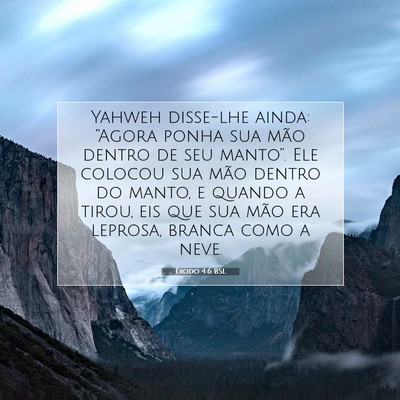 Êxodo 4:6 Versículo Bíblico Explicado