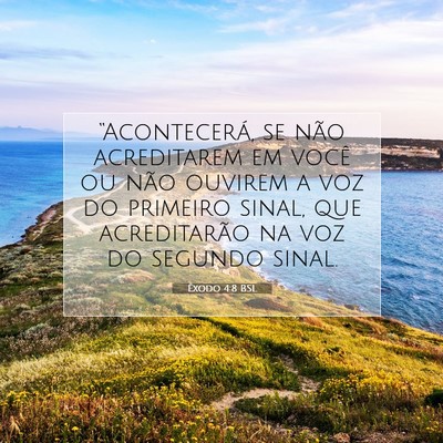Êxodo 4:8 Versículo Bíblico Explicado
