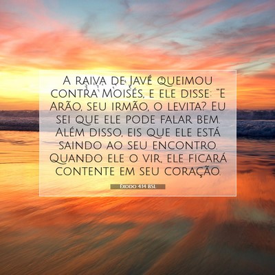 Êxodo 4:14 Versículo Bíblico Explicado