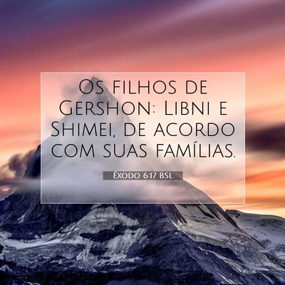 Êxodo 6:17 Versículo Bíblico Explicado
