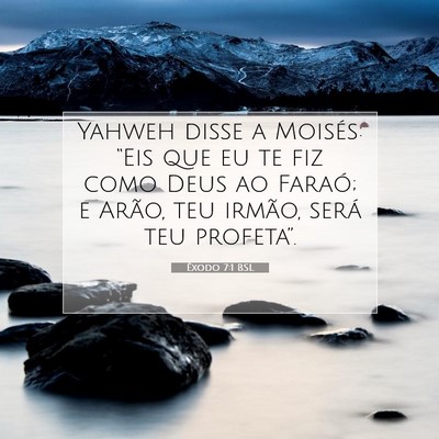 Êxodo 7:1 BSL Imagem do Versículo Bíblico
