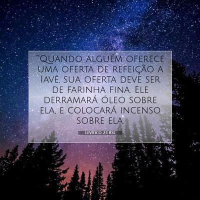Levítico 2:1 Versículo Bíblico Explicado