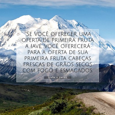 Levítico 2:14 Versículo Bíblico Explicado
