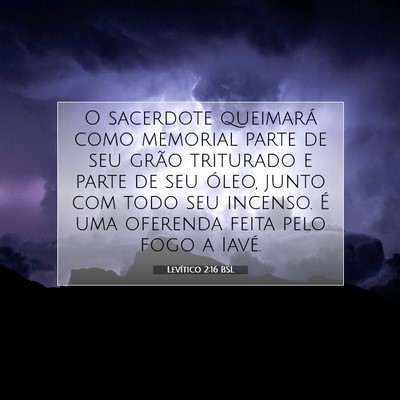Levítico 2:16 Versículo Bíblico Explicado