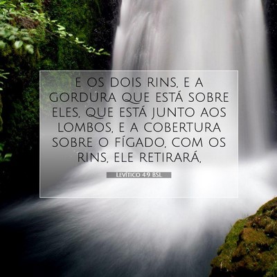 Levítico 4:9 Versículo Bíblico Explicado