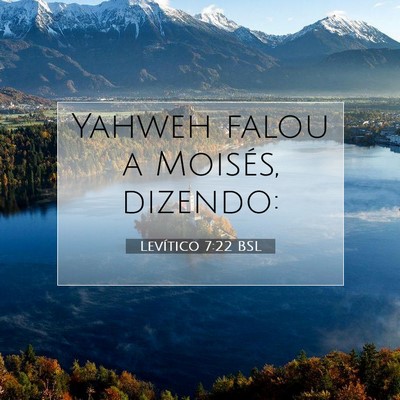 Levítico 7:22 Versículo Bíblico Explicado
