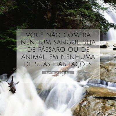 Levítico 7:26 Versículo Bíblico Explicado