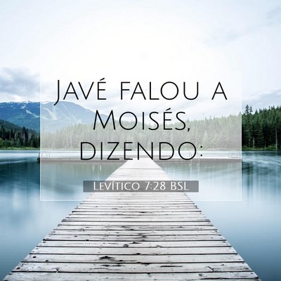 Levítico 7:28 Versículo Bíblico Explicado
