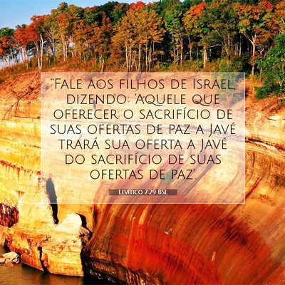 Levítico 7:29 Versículo Bíblico Explicado
