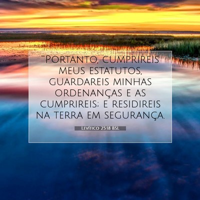 Levítico 25:18 Versículo Bíblico Explicado